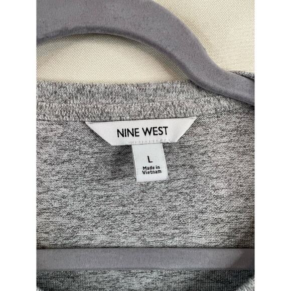 Nine West Womens Grey Sweater Dress Size Large - Picture 2 of 4